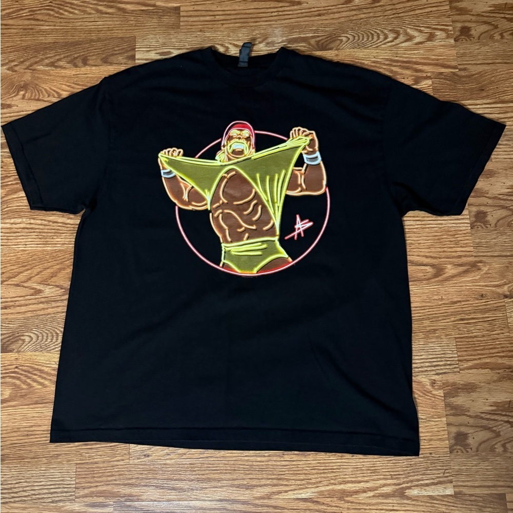 Hulk Hogan Hulkamania Wrestling Fan Shirt Size 2XL